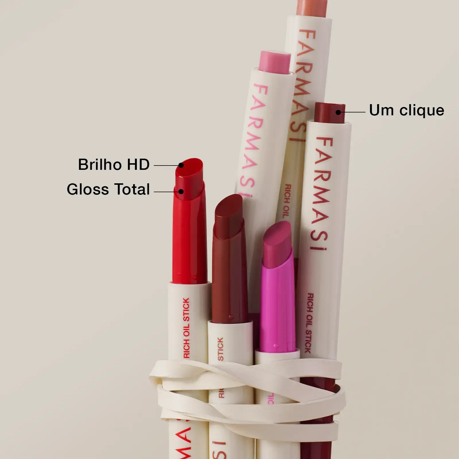 Rich Lip Oil Stick - Red Flag — imagem 2