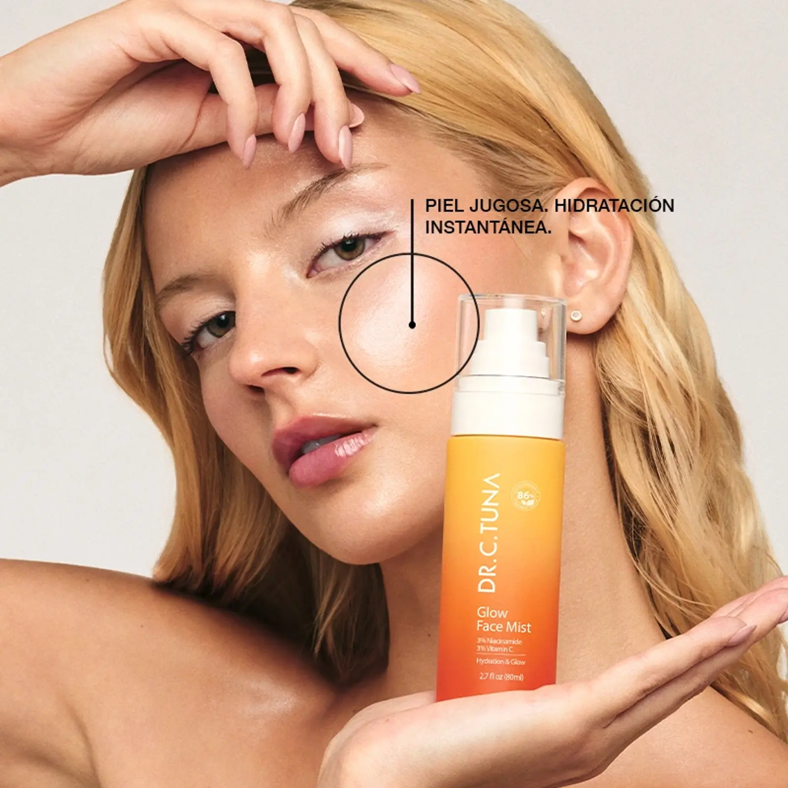 Dr. C. Tuna Glow Face Mist 80 ml — imagem 5