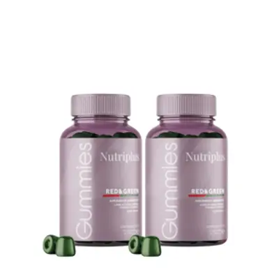 image of Set Duo Nutriplus Red&Green Gummy